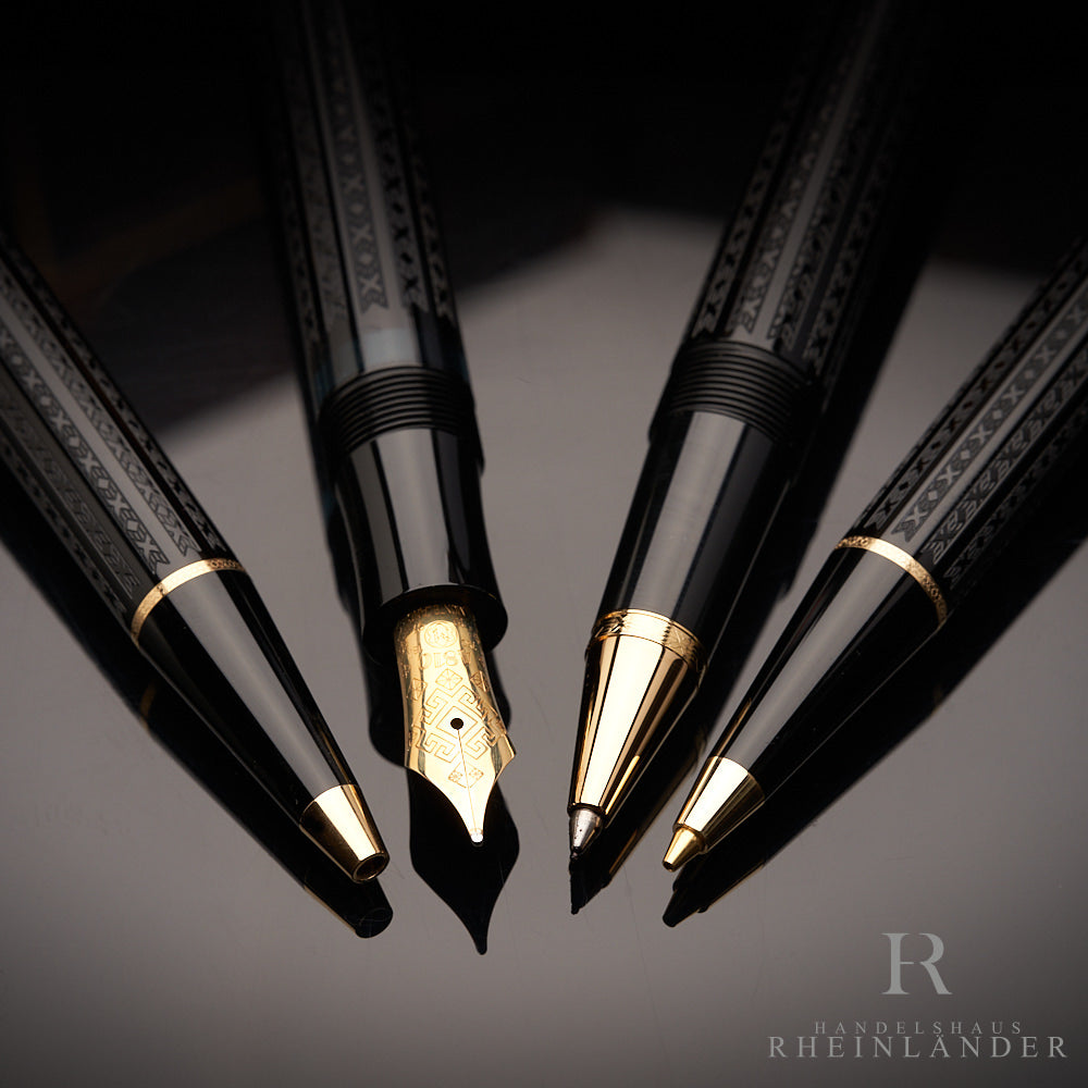 Montblanc Writers Edition from 1997 Fyodor Dostoevsky Set of 4 ID 28705 SOLD OUT