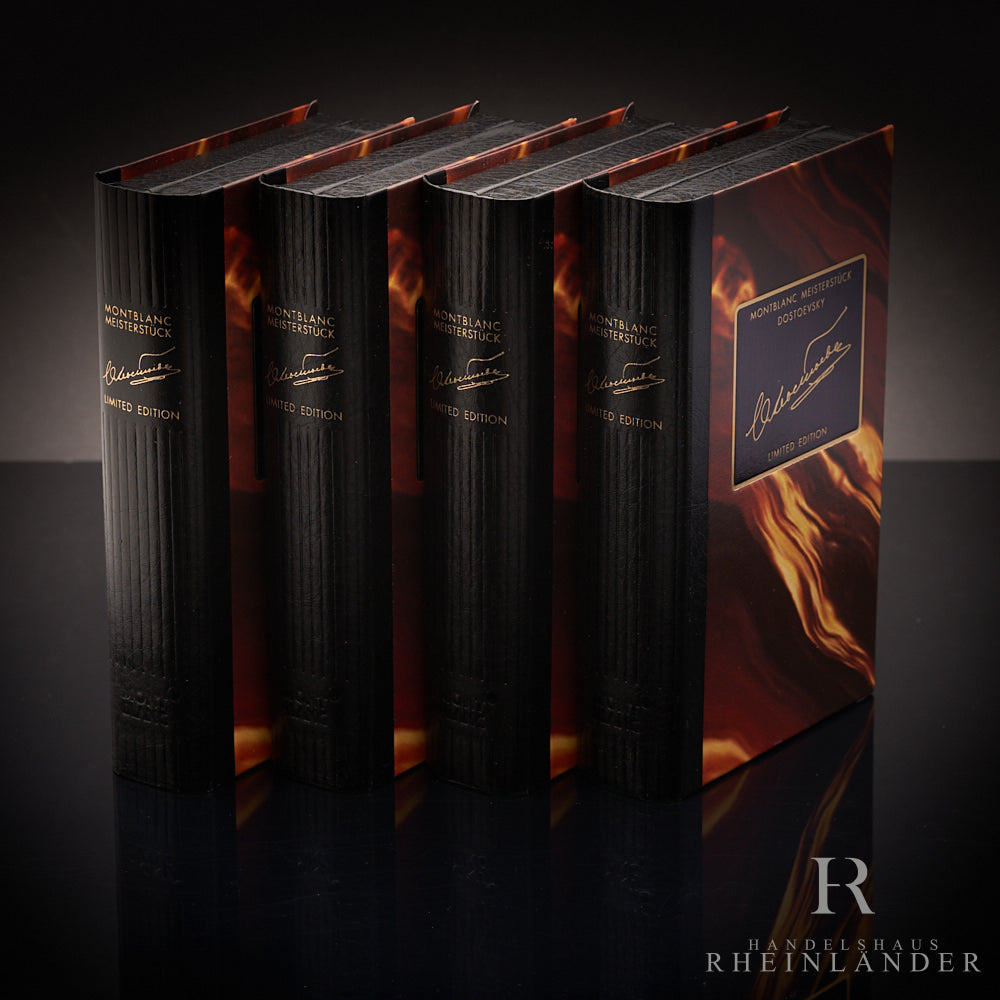 Montblanc Writers Edition from 1997 Fyodor Dostoevsky Set of 4 ID 28705 SOLD OUT