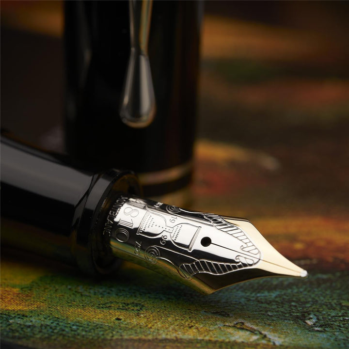 Montblanc Writers Edition from 1999 Marcel Proust Fountain Pen ID 28654 with original packaging