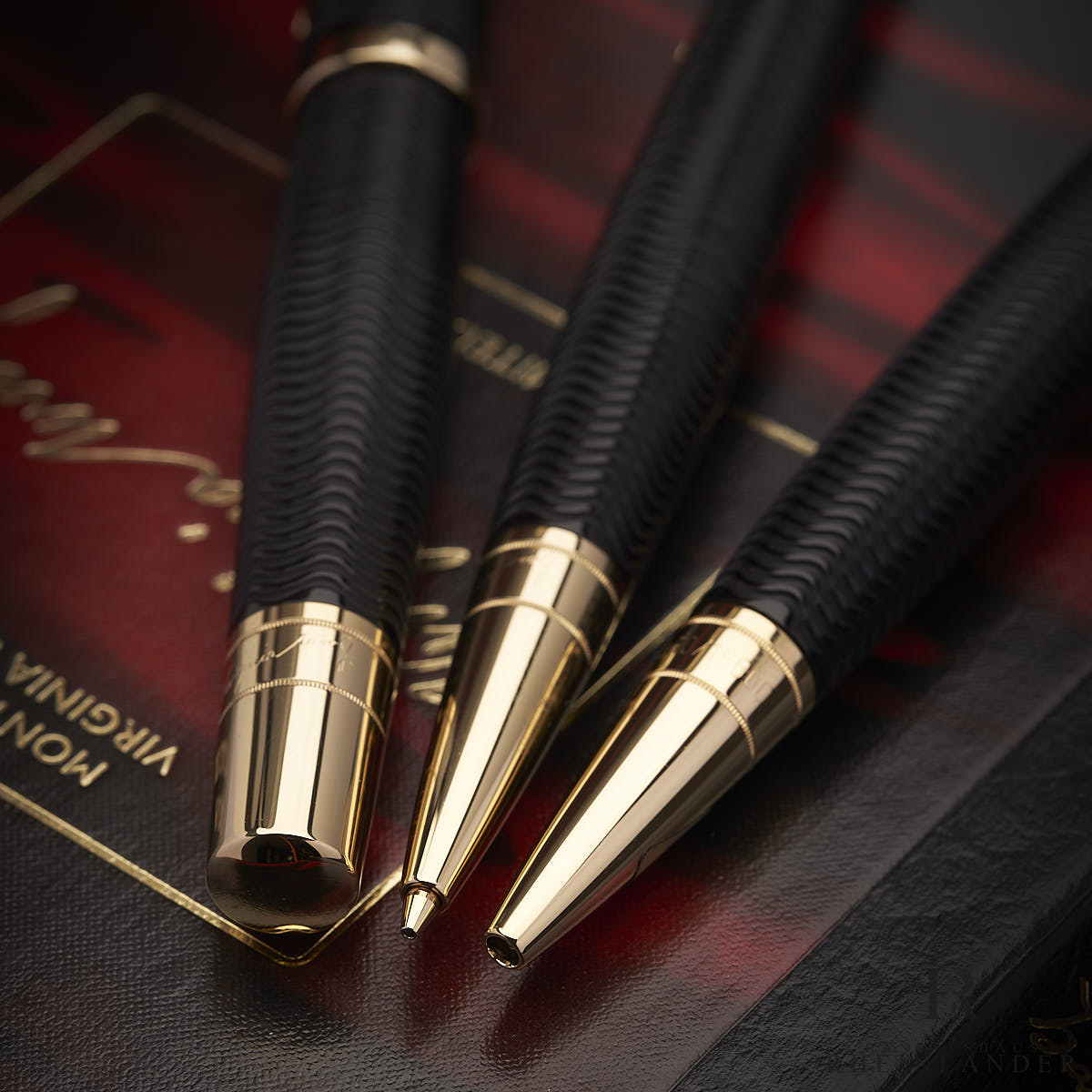 Montblanc Writers Edition from 2006 Virginia Woolf Set of 3 ID