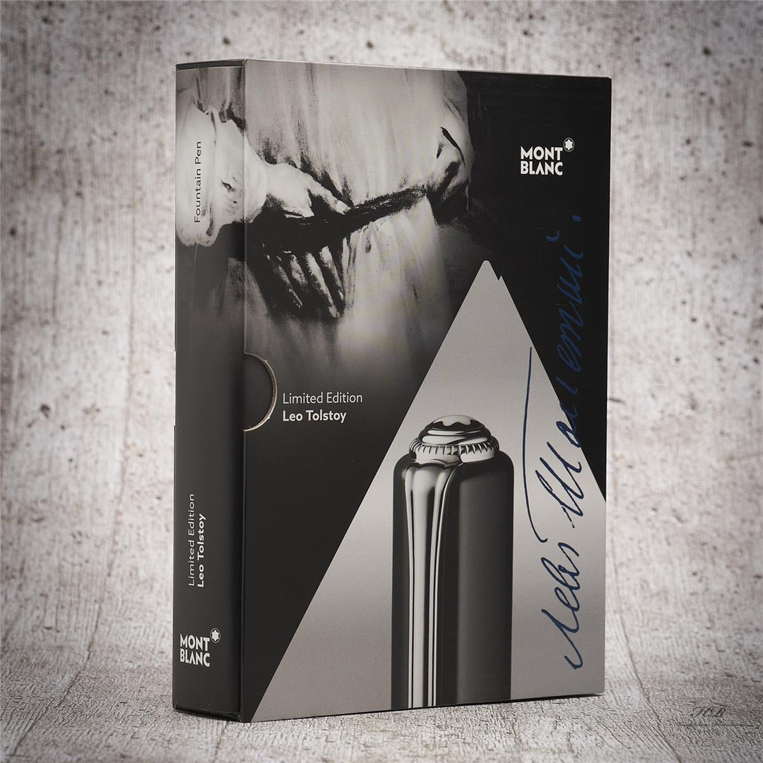 Montblanc Writers Edition from 2015 Leo Tolstoy fountain pen ID 111049 with original packaging