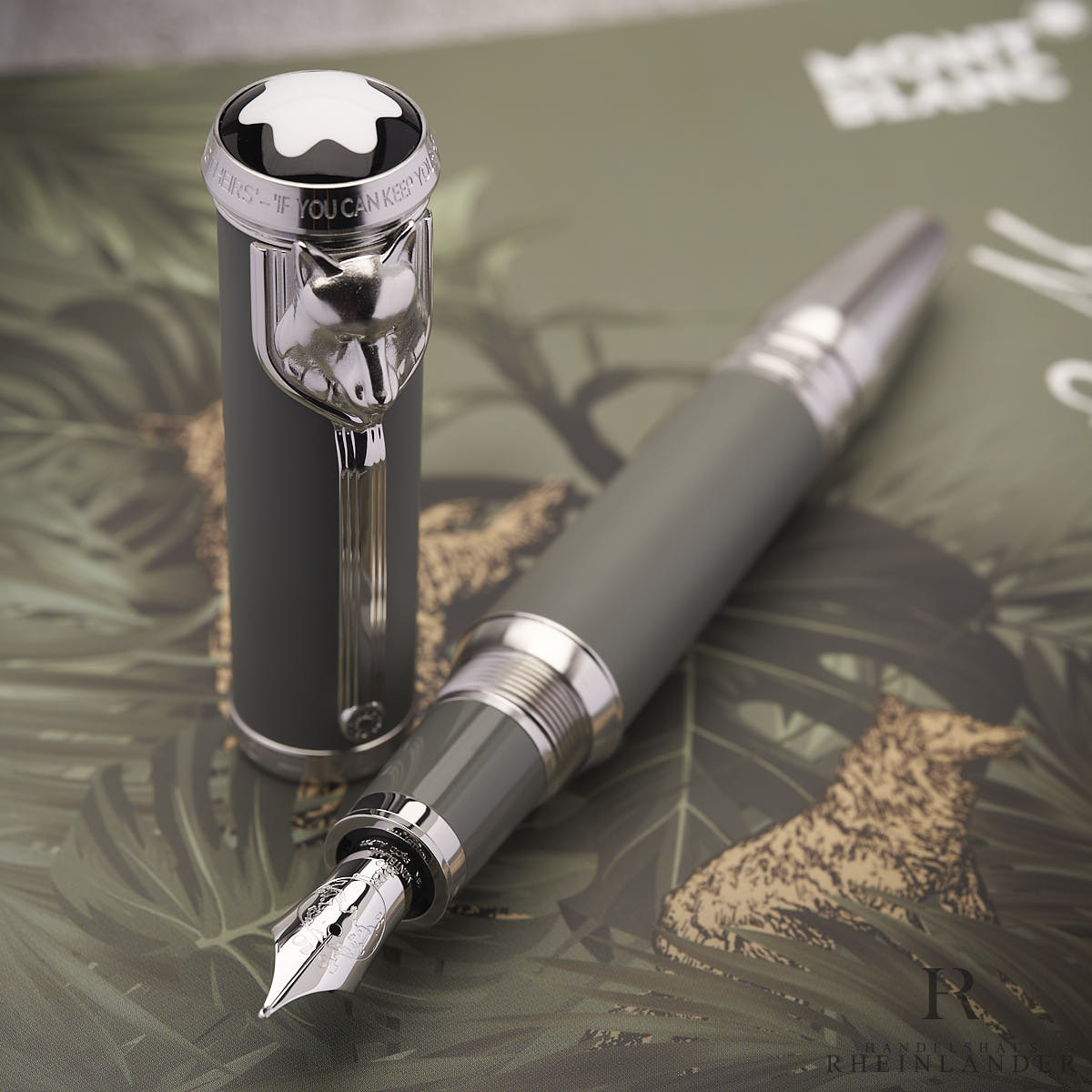Rudyard Kipling fountain pen – Handelshaus Rheinländer | montblanc