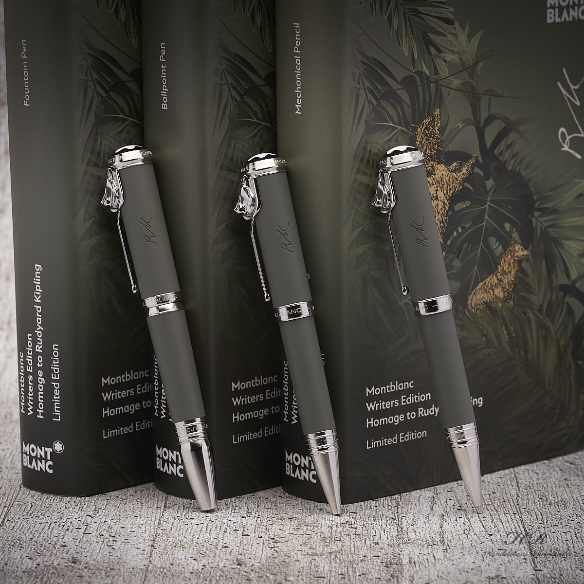 Montblanc Writers Edition from 2019 Homage to Rudyard Kipling Set
