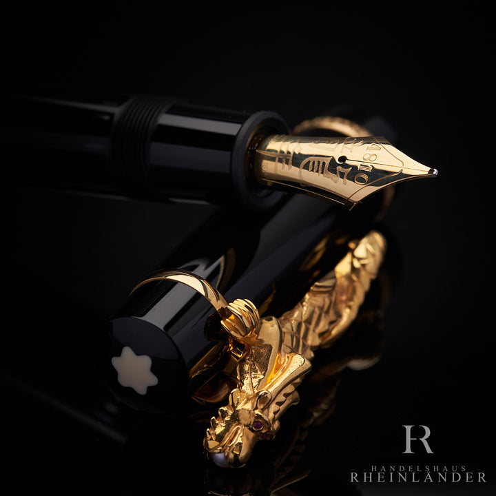 Montblanc Year of the Golden Dragon Limited Edition 2000 fountain pen ID 5297 | 28667