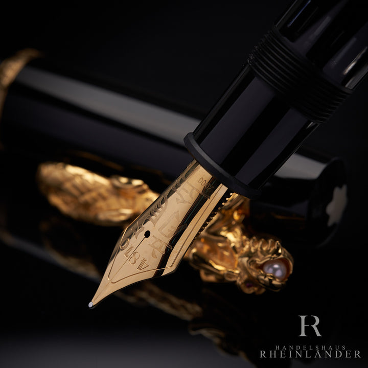 Montblanc Year of the Golden Dragon Limited Edition 2000 fountain pen ID 5297 | 28667