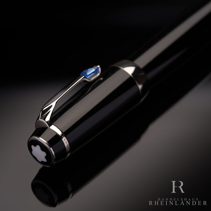Montblanc Boheme Bleu Platinum Line Füllfederhalter ID 5778 Modell 25130 mit OVP