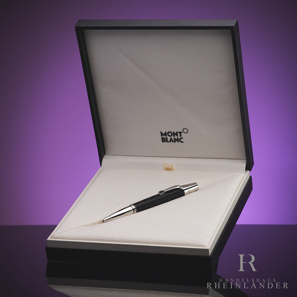 Montblanc Boheme Kugelschreiber in schwarz und silber in Geschenkbox