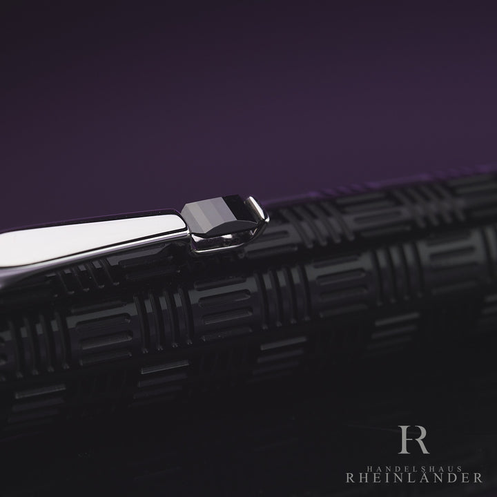 Montblanc Boheme Doue Platinum Plated Ballpoint Pen Black Ballpoint Pen 25494 