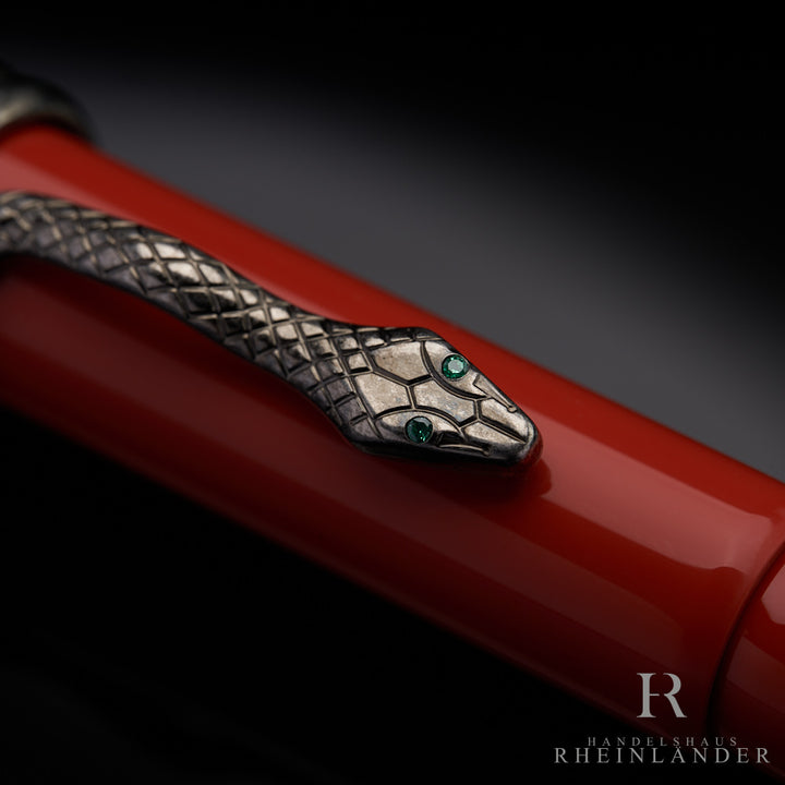 Montblanc Heritage Collection Rouge et Noir Coral fountain pen ID 114725 orig