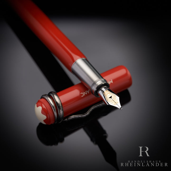 Montblanc Heritage Collection Rouge et Noir Coral fountain pen ID 114725 orig