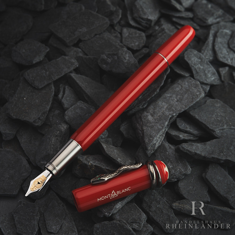 Montblanc Heritage Collection Rouge et Noir Coral fountain pen ID 114725 orig