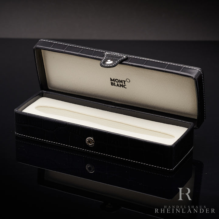 Montblanc Meisterstück Artisan Leder Etui Single Pen Krododil Leather LeGrand