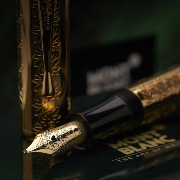 Montblanc Patron of Art 4810 Edition of 1994 Louis XIV Fountain Pen ID 28612 OVP