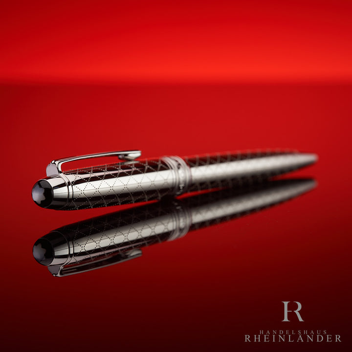 Montblanc Solitaire Jewelery Edition Mozart Platinum Ballpoint Pen ID 107554