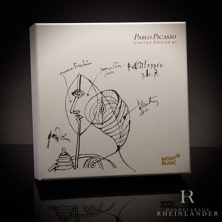 Montblanc Artisan Pablo Picasso Skeleton Limited Edition 91 Füllfederhalter