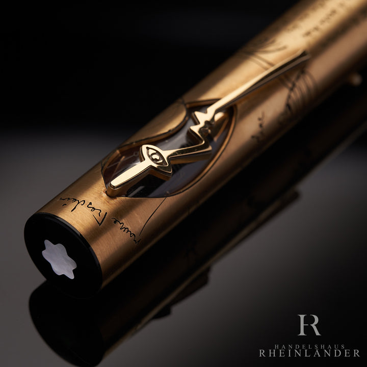 Montblanc Artisan Pablo Picasso Skeleton Limited Edition 91 Füllfederhalter