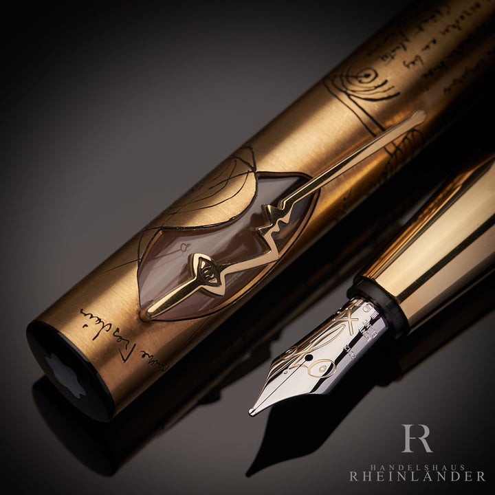 Montblanc Artisan Pablo Picasso Skeleton Limited Edition 91 Füllfederhalter