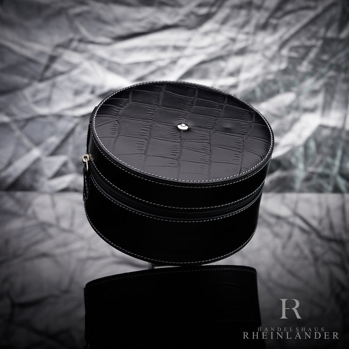 Montblanc Accessories Leather Goods Watch Box Havanna Black Uhrenetui 36394