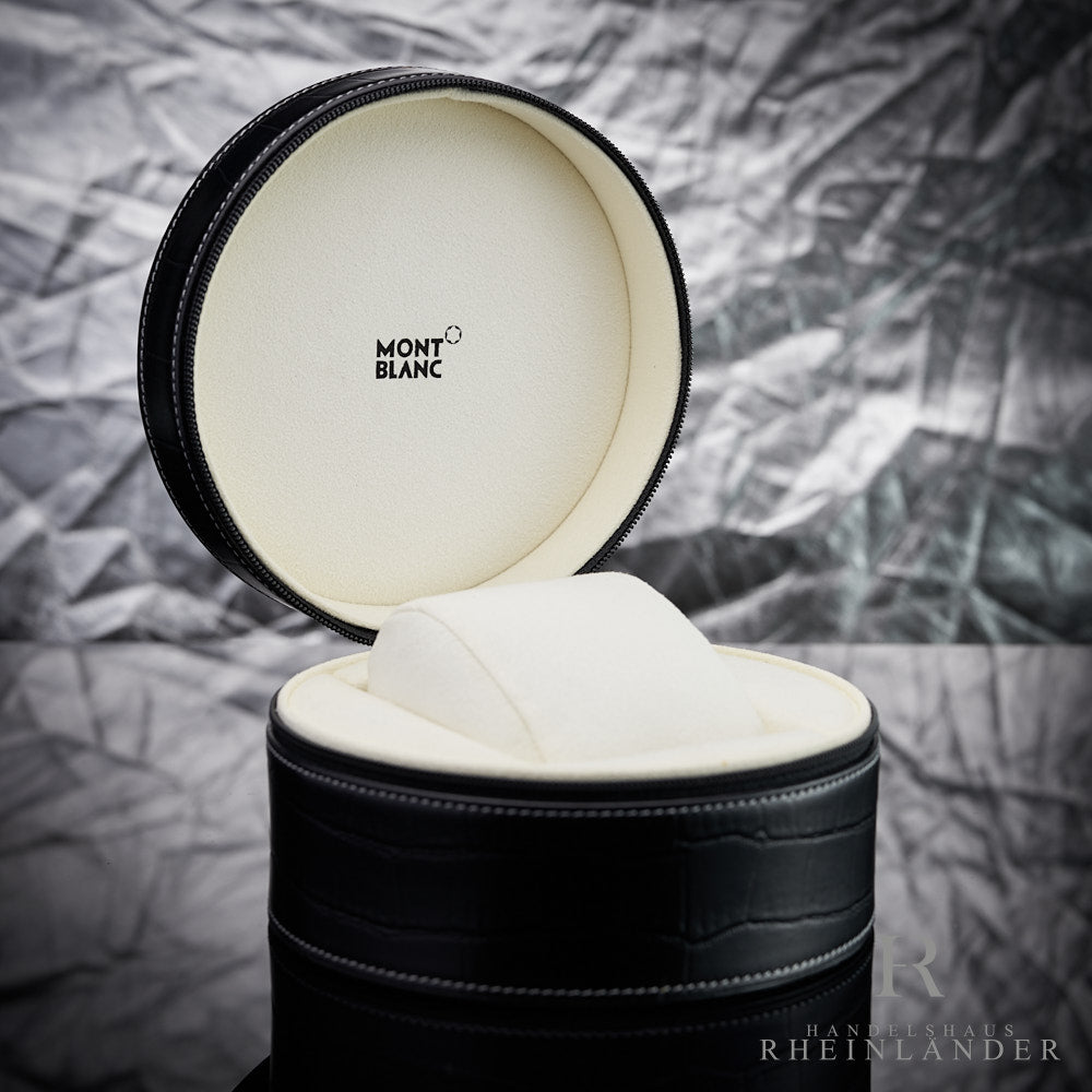 Montblanc Accessories Leather Goods Watch Box Havanna Black Uhrenetui 36394