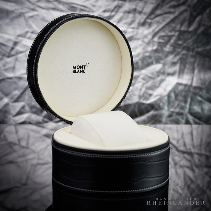 Montblanc Accessories Leather Goods Watch Box Havanna Black Uhrenetui 36394