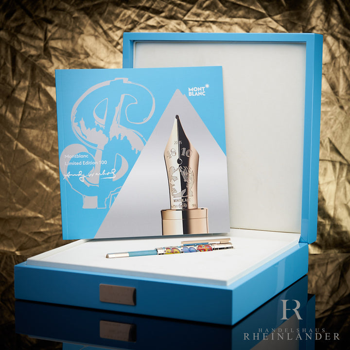 Montblanc Artisan Limited Edition 100 Andy Warhol fountain pen ID 112485