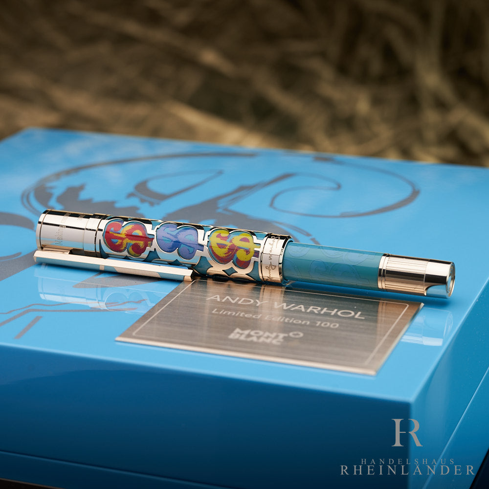 Montblanc Artisan Limited Edition 100 Andy Warhol fountain pen ID 112485