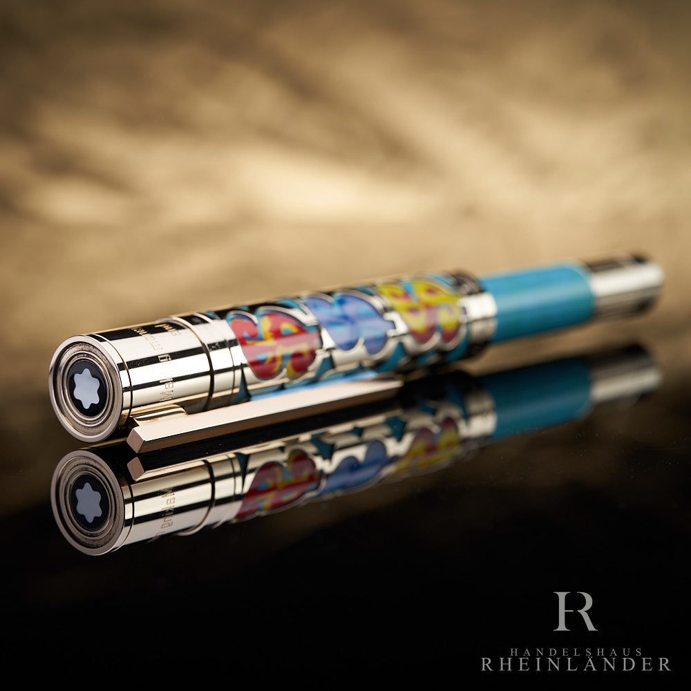 Montblanc Artisan Limited Edition 100 Andy Warhol fountain pen ID 112485