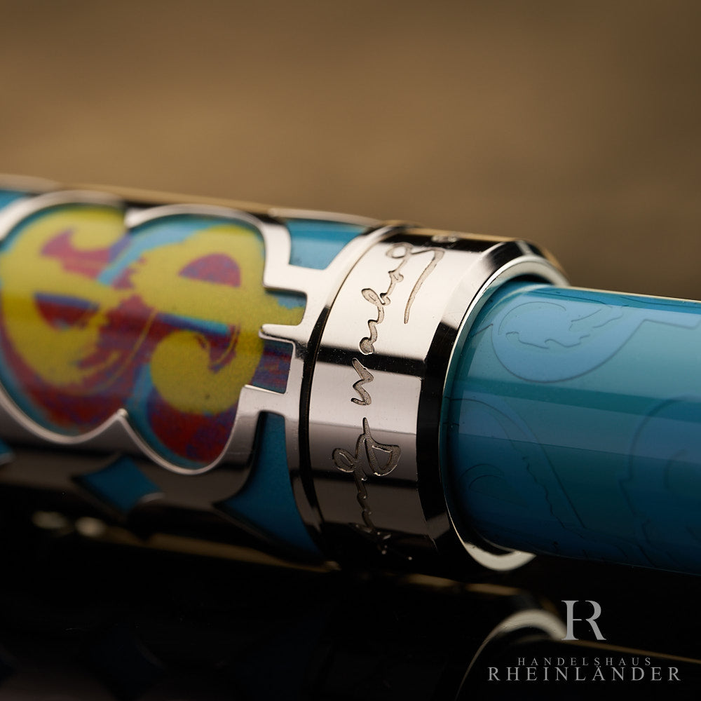 Montblanc Artisan Limited Edition 100 Andy Warhol fountain pen ID 112485