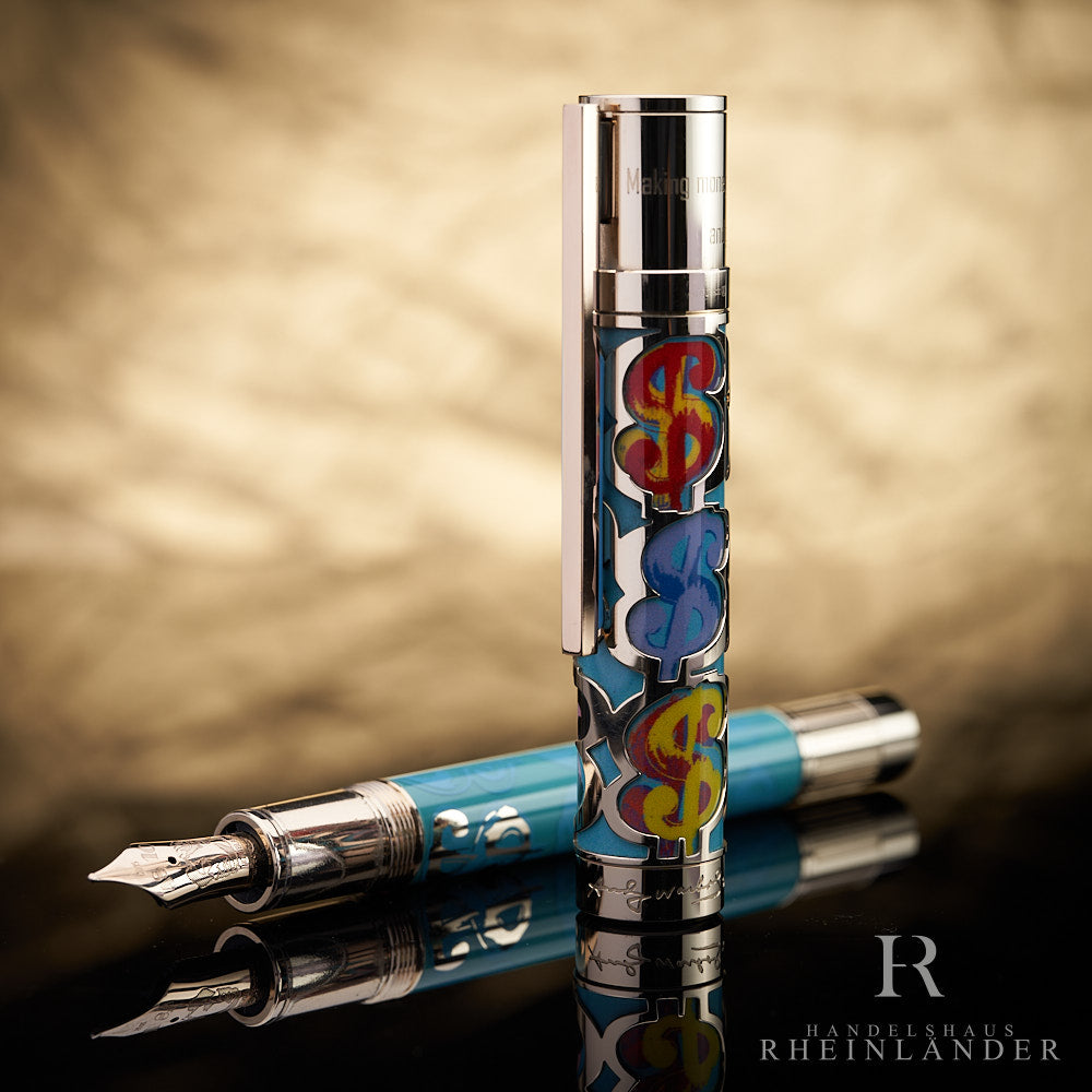 Montblanc Artisan Limited Edition 100 Andy Warhol fountain pen ID 112485