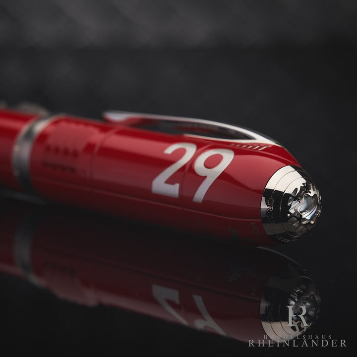 Montblanc Artisan Enzo Ferrari Limited Edition 98 Fountain Pen ID 127182 OVP