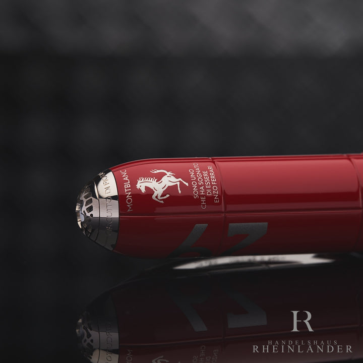 Montblanc Artisan Enzo Ferrari Limited Edition 98 Fountain Pen ID 127182 OVP