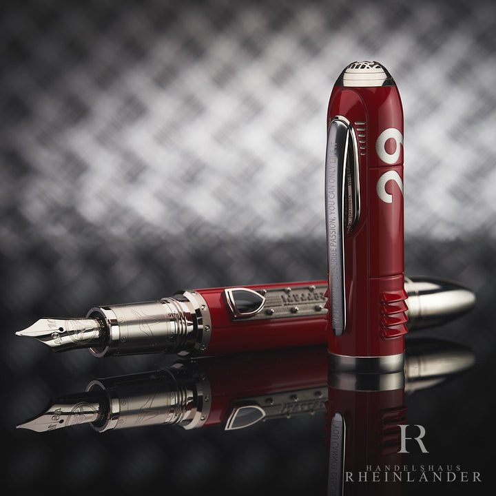 Montblanc Artisan Enzo Ferrari Limited Edition 98 Fountain Pen ID 127182 OVP