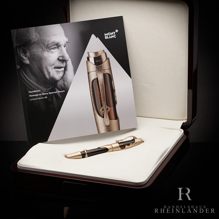Montblanc Artisan Henry Spencer Moore Limited Edition 88 Fountain Pen ID 111840