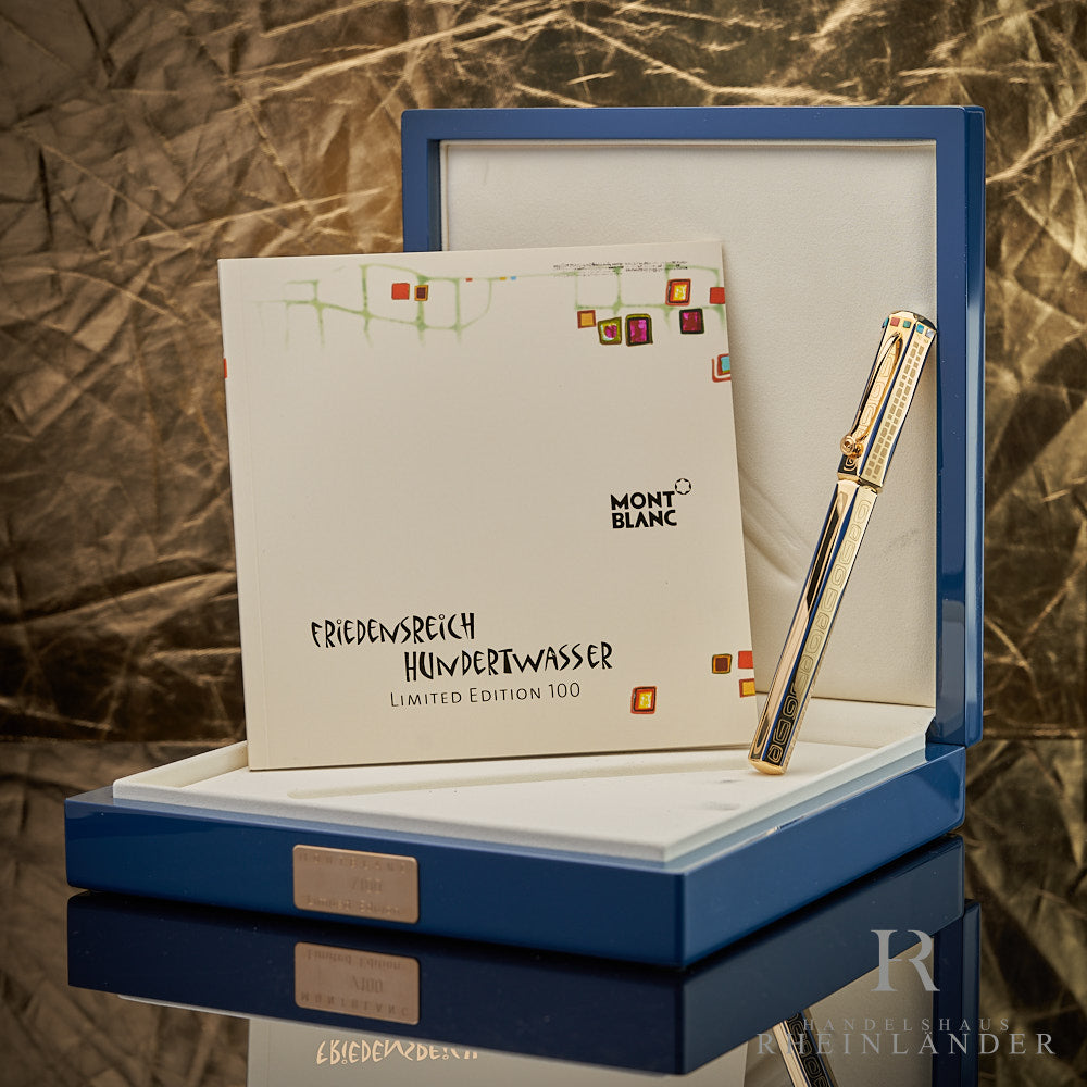 Montblanc Artisan F Hundertwasser Limited Edition 100 Füllfederhalter 103119