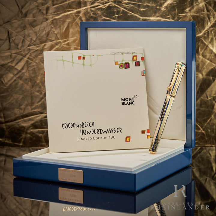 Montblanc Artisan F Hundertwasser Limited Edition 100 Füllfederhalter 103119
