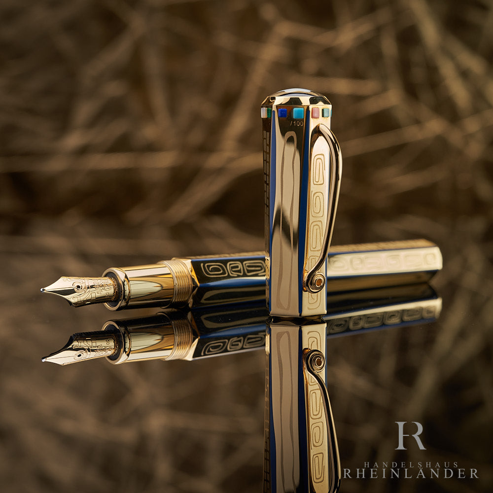 Montblanc Artisan F Hundertwasser Limited Edition 100 Füllfederhalter 103119