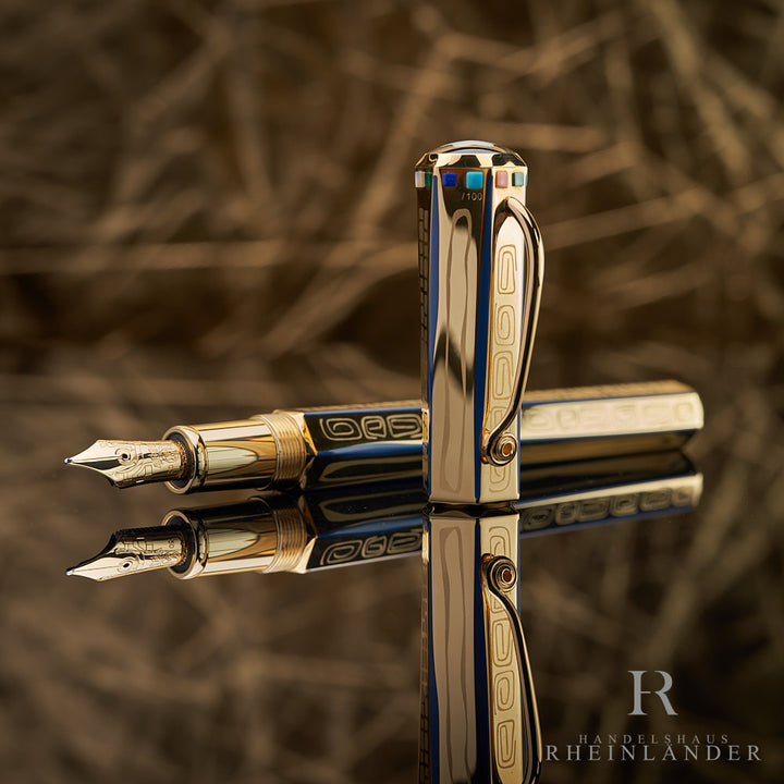 Montblanc Artisan F Hundertwasser Limited Edition 100 Füllfederhalter 103119