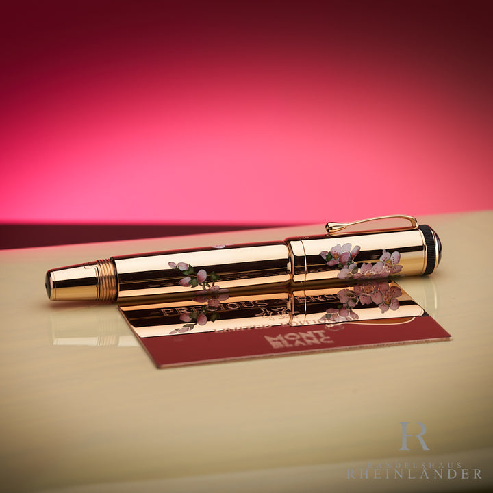 Montblanc Artisan Boheme Sakura Precious Limited Edition 88 Fountain Pen ID 8119