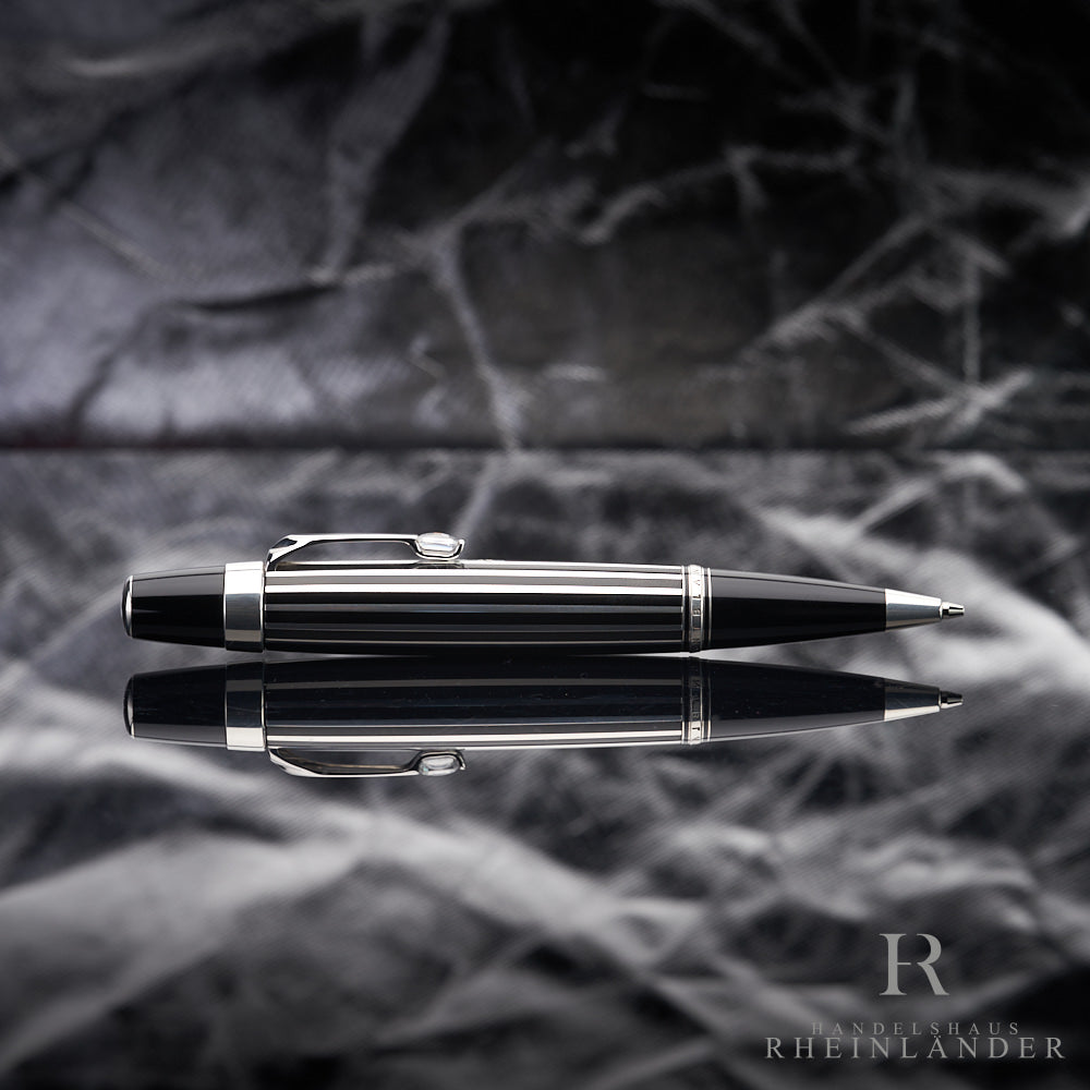 Montblanc Boheme Crystal Sterling Silver Stripes Mechanical Pencil ID 7521 OVP
