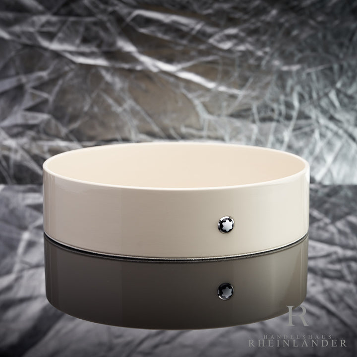 Montblanc Desk Accessories Tray Large Round Ivory Lacquer Ablage 133168