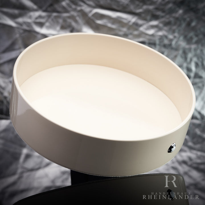 Montblanc Desk Accessories Tray Large Round Ivory Lacquer Ablage 133168