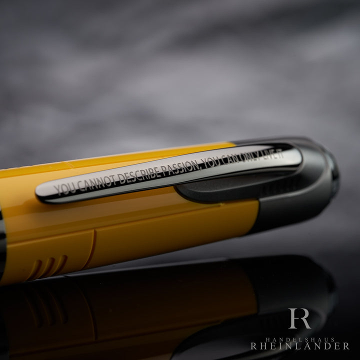 Montblanc Great Characters Enzo Ferrari Giallo Modena Rollerball 130662 ID