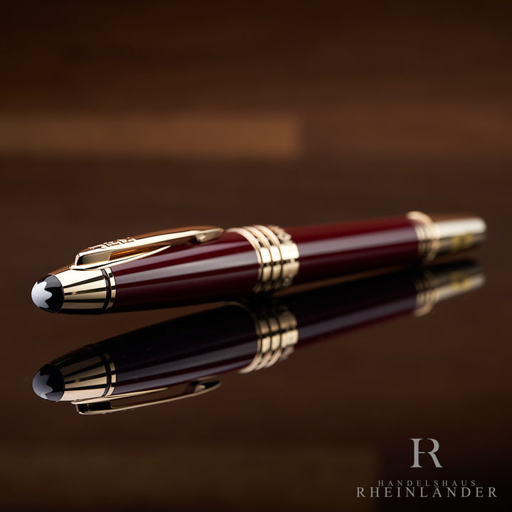 Montblanc Great Characters John F Kennedy Füller Burgundy ID 132124-118051