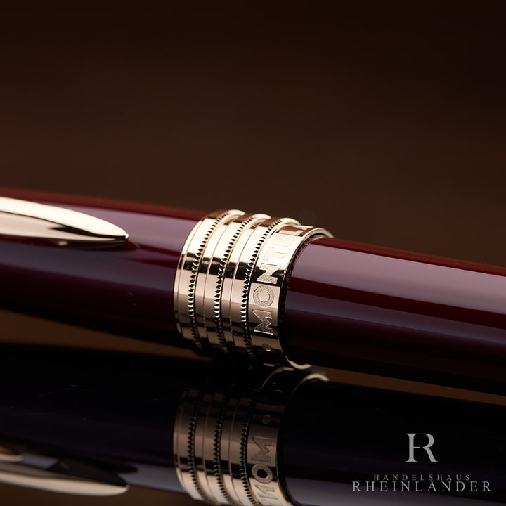 Montblanc Great Characters John F Kennedy Füller Burgundy ID 132124-118051