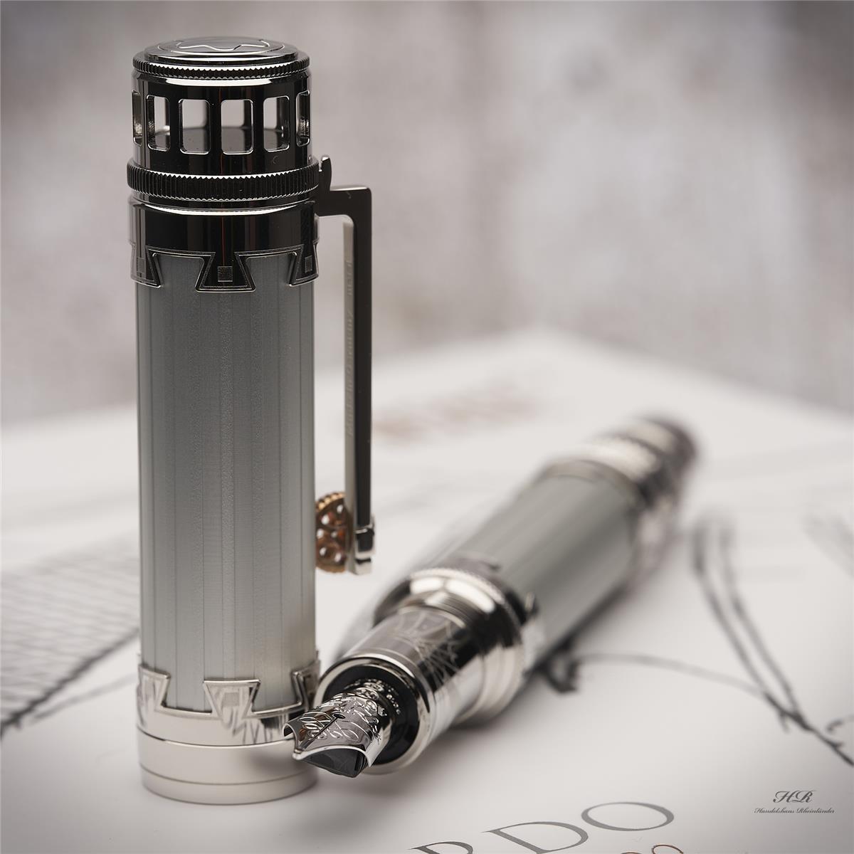 モンブラン　レオナルド Montblanc Leonardo Da Vinci fountain pen – Handelshaus Rheinländer