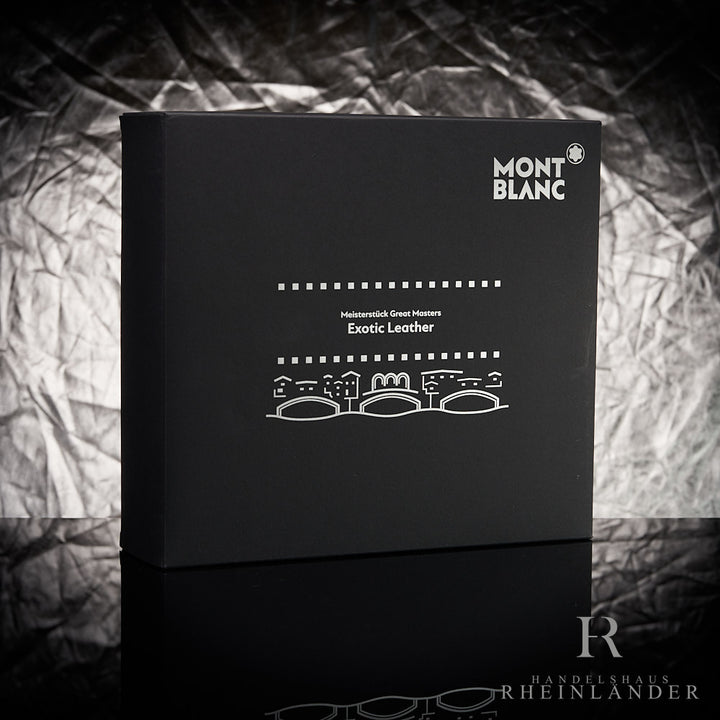 Montblanc Meisterstück Great Masters Python Leather Fountain Pen ID 119695