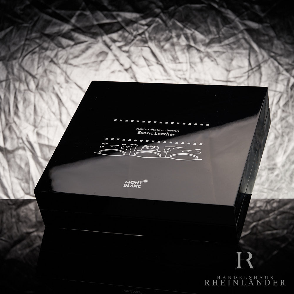 Montblanc Meisterstück Great Masters Python Leather Fountain Pen ID 119695