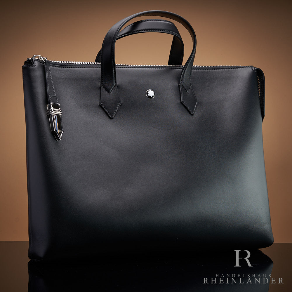 Montblanc Leather Goods Meisterstück Executive Tote Bag Black Nib ID 198731