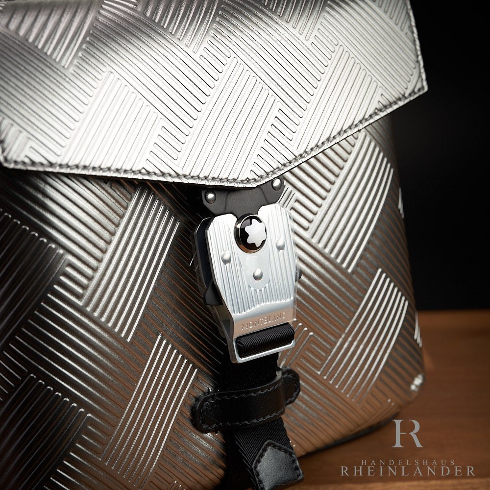 Montblanc Leather Goods Extreme 3.0 Backpack M Lock Silver 131779 ID