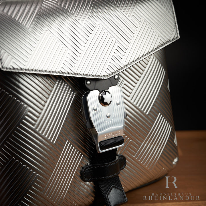Montblanc Leather Goods Extreme 3.0 Backpack M Lock Silver 131779 ID